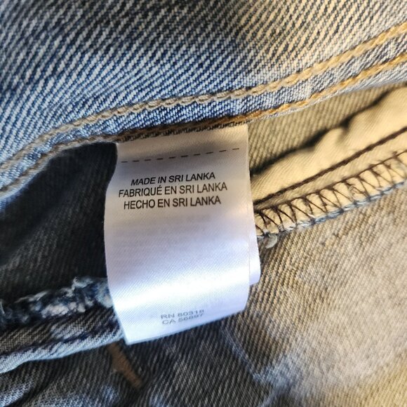 Lucky Brand Tomboy Trucker Denim Jacket Blue Womens Medium Retail $99 NWT - Picture 11 of 15